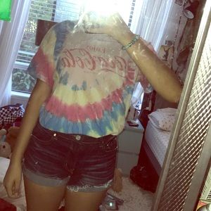 Tie dye Coca-Cola t-shirt
